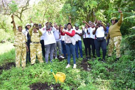 Tree Planting at Barng'etuny Farm on January 17, 2025