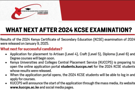 What Next After 2024 KCSE Examinations