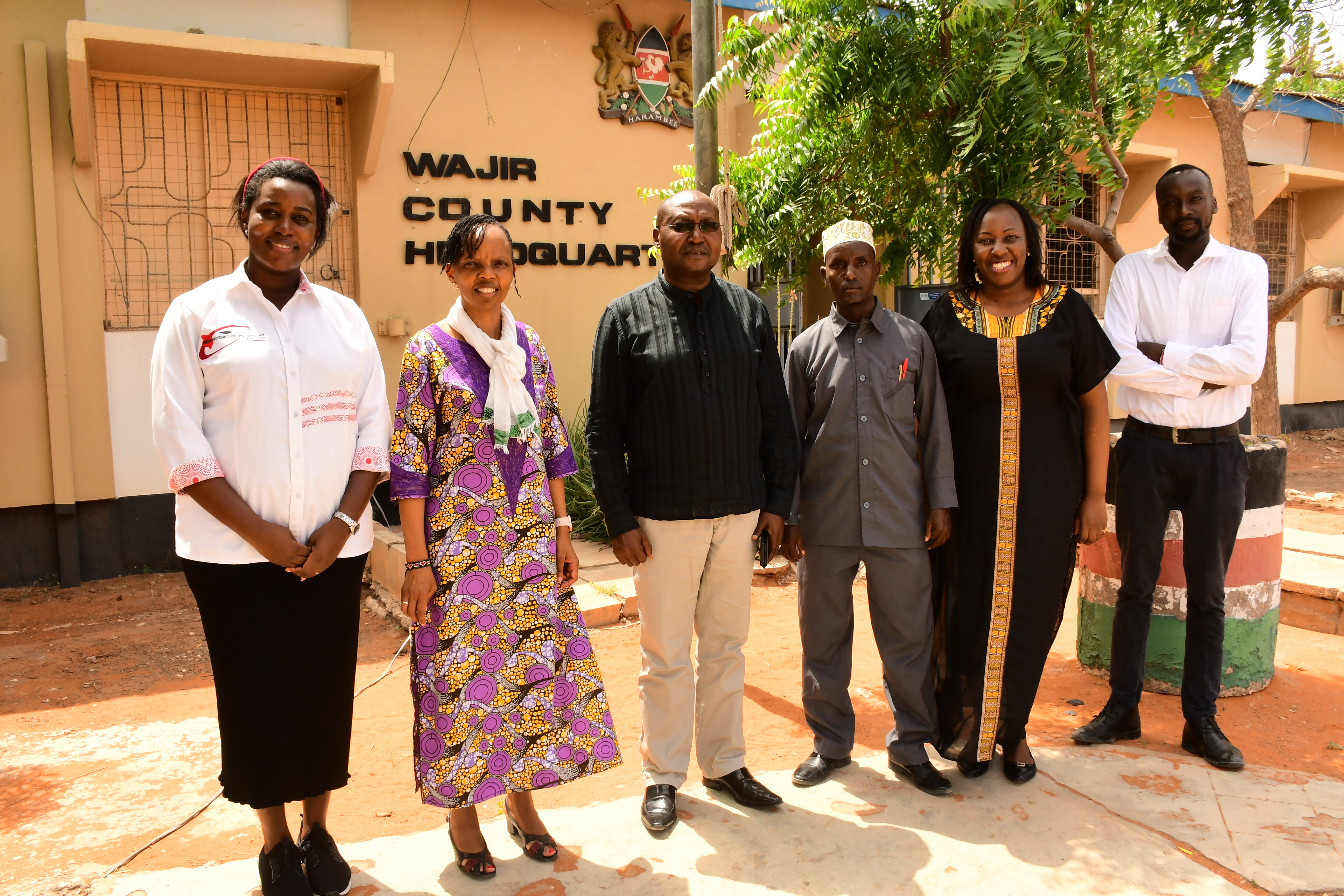 KUCCPS staff in Wajir