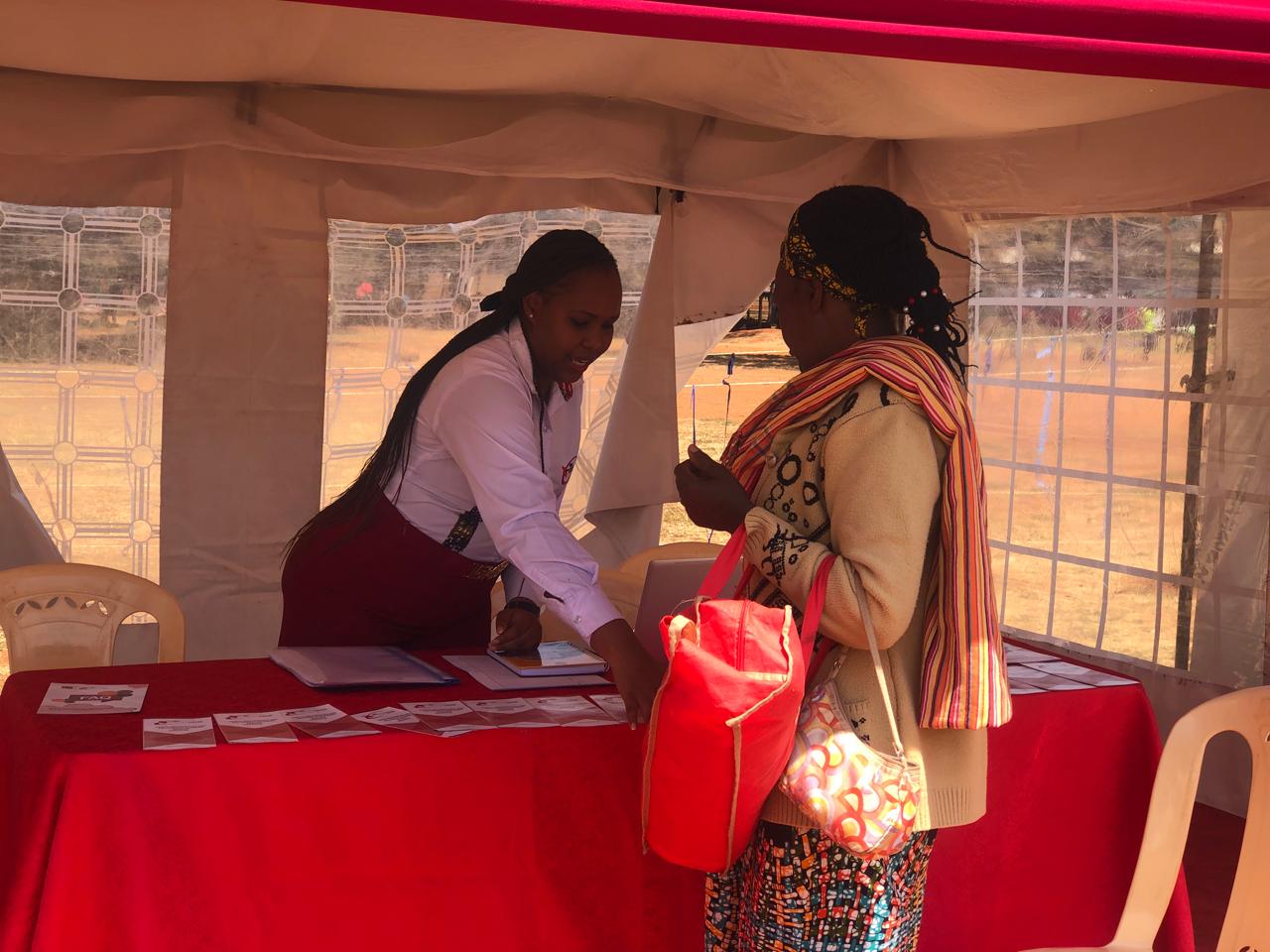 Career guidance booth