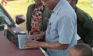 Sensitisation and application support at MCK churches at Ngunguru and Maua, Meru County on 25/5/2025.