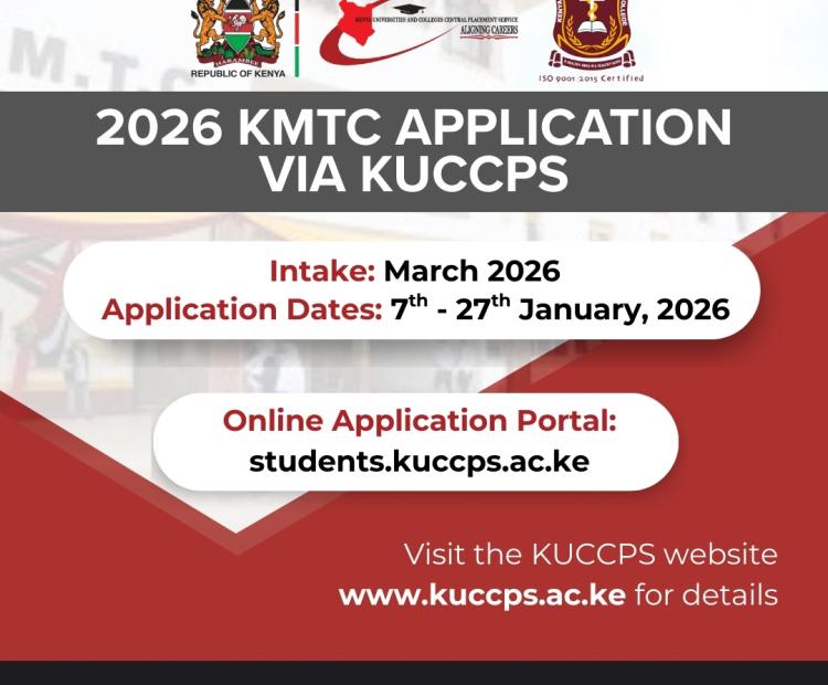 KMTC March 2026 Intake Poster