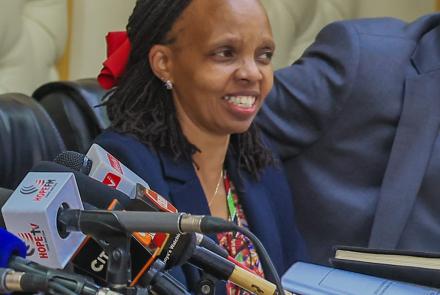 Dr. Agnes Mercy Wahome, CEO KUCCPS